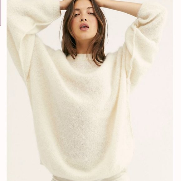 Free People Sweaters - Free People Angelic Crew Neck Pullover sweater M